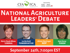 CFA Ag Debate - September 2019 CFA Ag Debate - September 2019